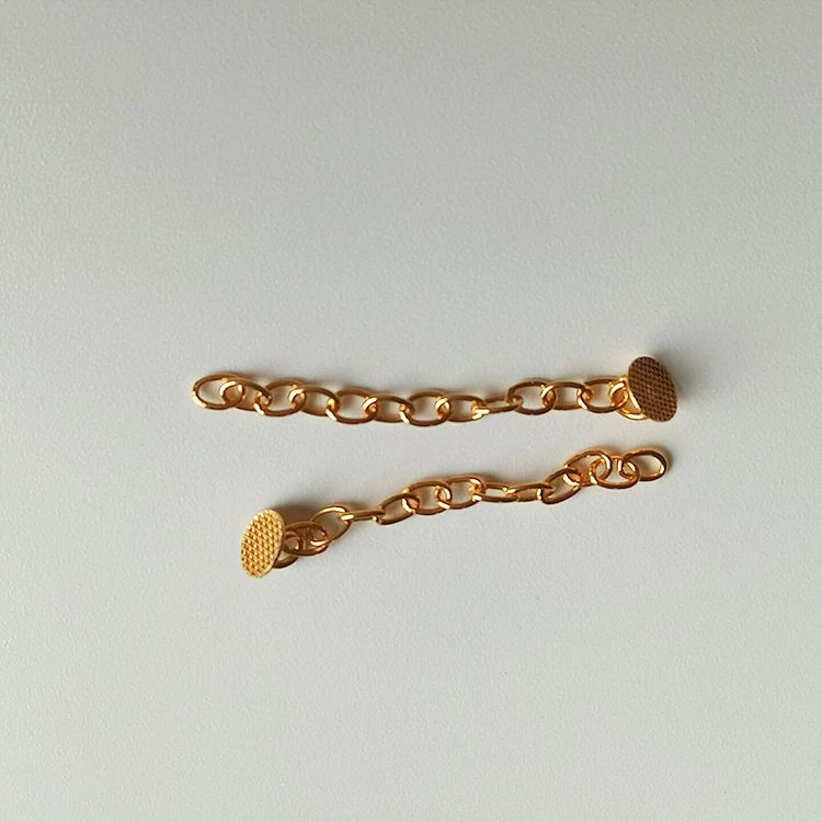 Orthodontic Round Mesh Base Goldplating Lingual Button Chain Buy