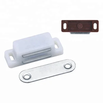 Factory Wholesale 45mm Plastic Door Catch Cupboard Catch Magnetic