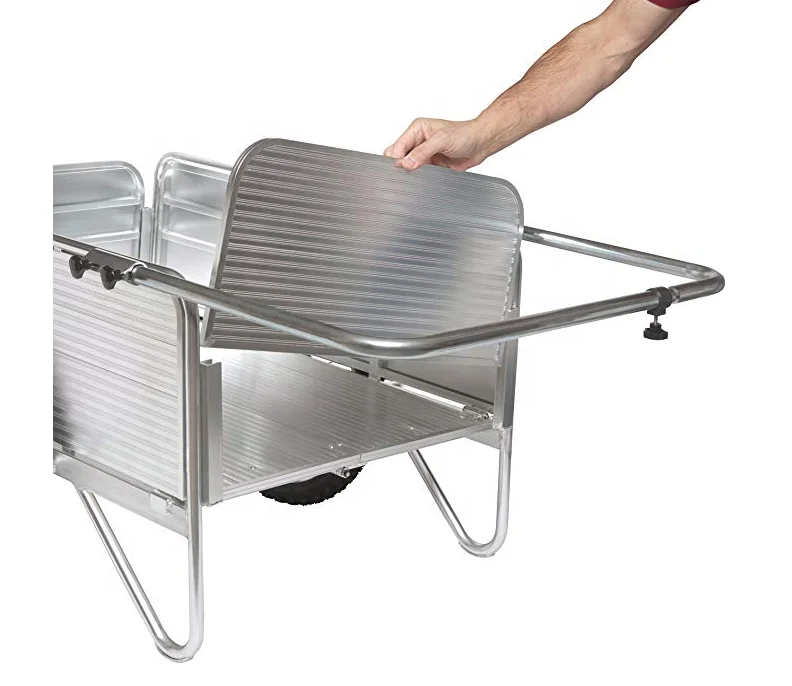 Heavyduty Aluminum Yard Cart With Removable Panels Buy Heavyduty