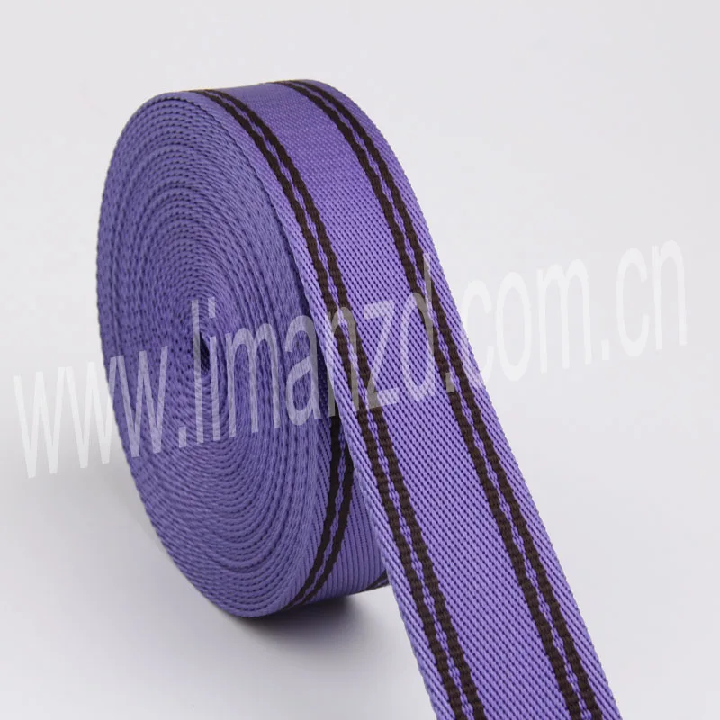 purple nylon webbing