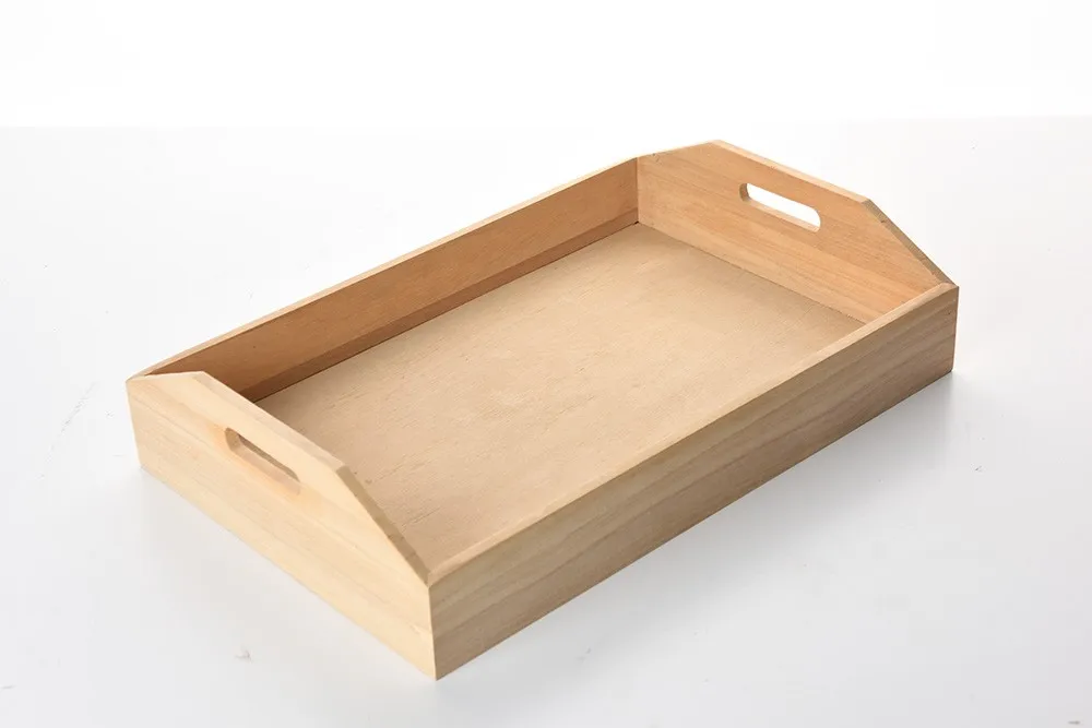 Wholesale Cheap Unfinished Pine Wooden Serving Tray - Buy Wooden