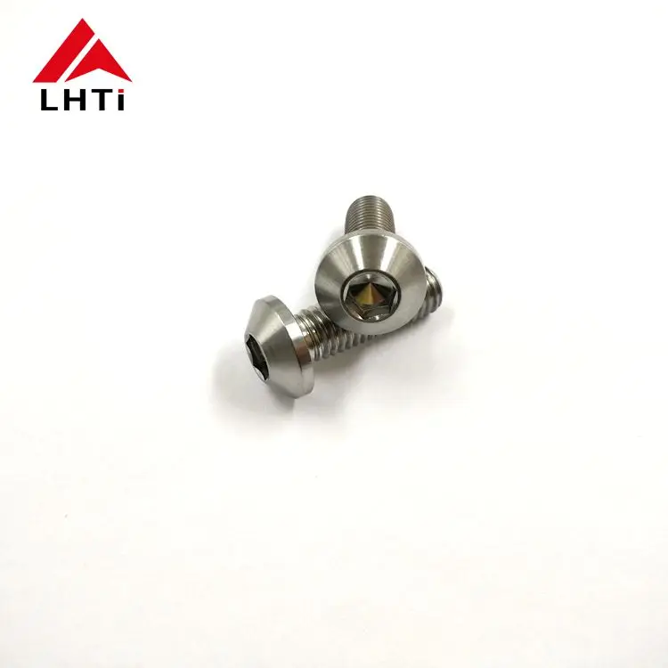 GR5 6Al4V m6 m8 Titanium disc bolts for motorcycle