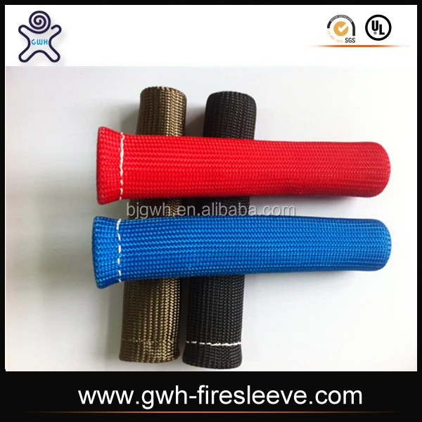 BSTFLEX Car 1200 Degree Black Spark Plug Wire Boots Heat Shield Protector Sleeve Cover fit for SBC BBC 350 454 8PCS