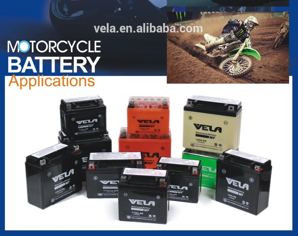 High performance 6-mfq-5 yb5l-bs motorcycle battery AGM Technology