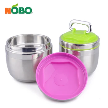 double layer stainless steel lunch box