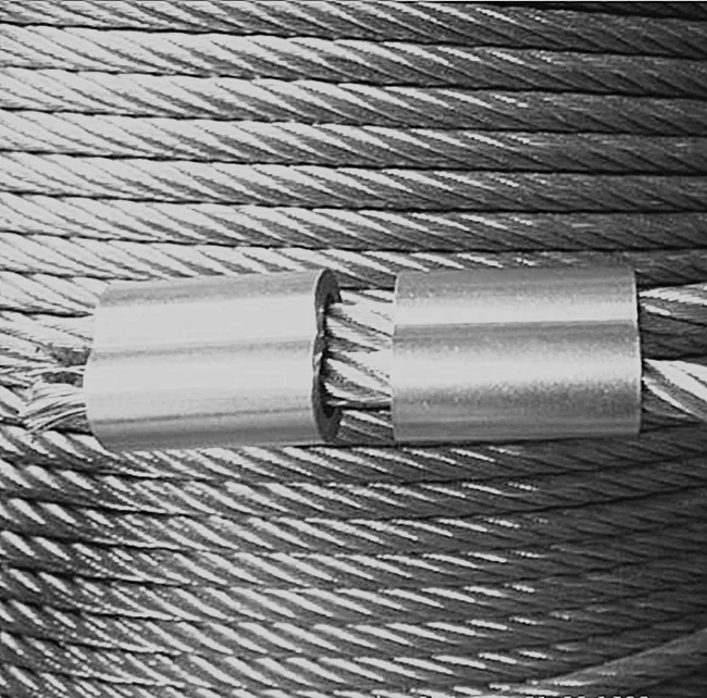 Stainless Steel Wire Rope With Ferrule Fitting Parts Buy Galvanized