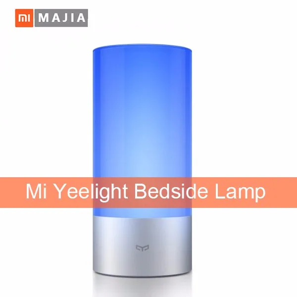 Original Xiaomi Yeelight Bedroom Night Lights Bedside Lamp 16 Million RGB Touch Control and SmartPhone App Controller Bed Lamp