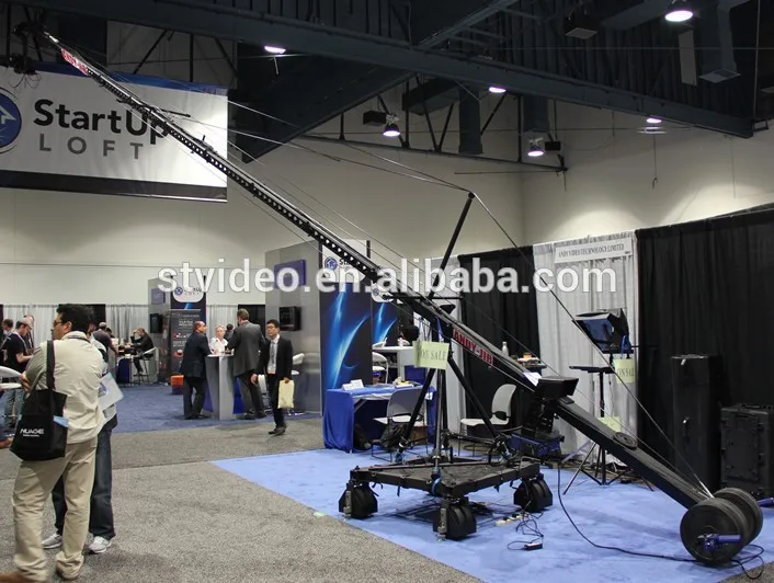 Light Camera Jib Cranes jimmyjib3m/4m/5m/8m Buy Jimmy Jib Crane 3m 4m 5m 8m,Triangular Arms