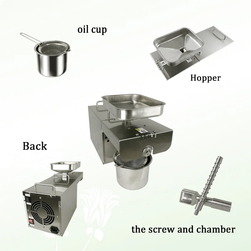 Healthy Oil Expeller Cold Pressed Dlzyj05c Virgin Coconut Oil Machine