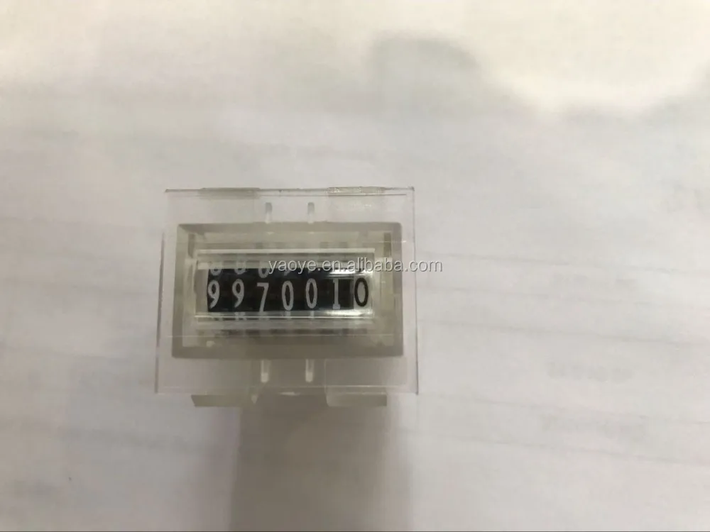 Mechanical Counter,2018 Most Popular 6 Digits Digital Pulse Counter