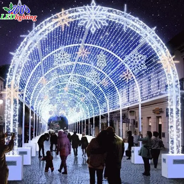 OBBO lighting outdoor decoration LED christmas arch lights