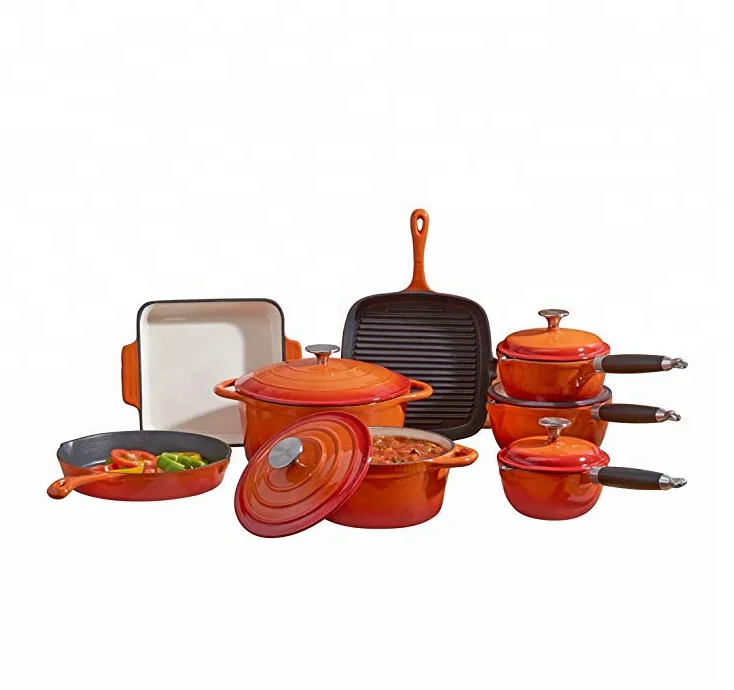 cast iron cooking sets