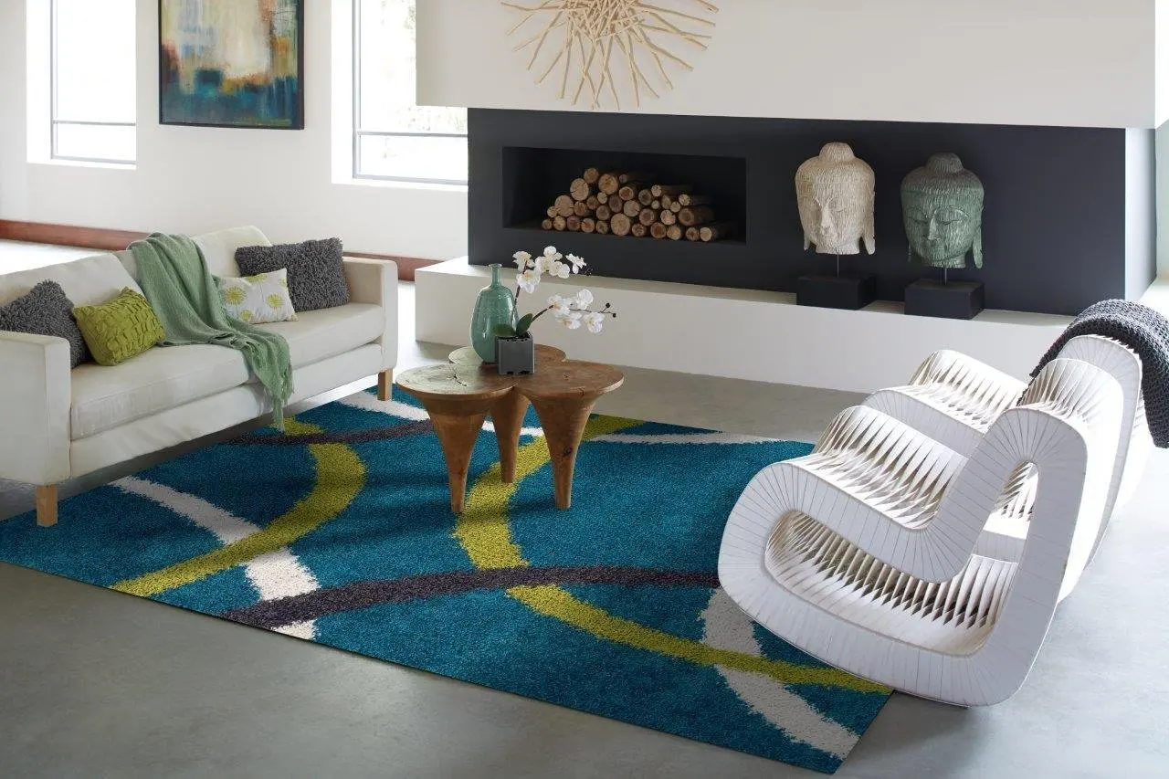 Buy Modern Turquoise Blue Shag Rug For Bedroom Washable Bathroom Kitchen Rugs Blue Shaggy Rugs 2x4 Greens 2x3 Small Shag Rugs Bedroom Foyer Rugs In Cheap Price On Alibaba Com