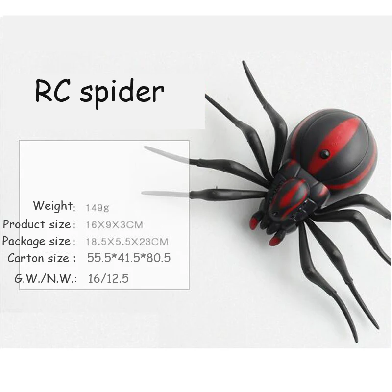 Infrared Remote Control animal RC Insect Toys for trick playing