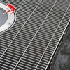 Professional Metal Building Materials 304 316L press welded stainless steel grating / outdoor drain grates