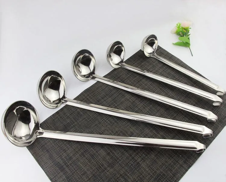 30cm Kitchen Soup Ladle Stainless Different Types Of Ladle Stainless