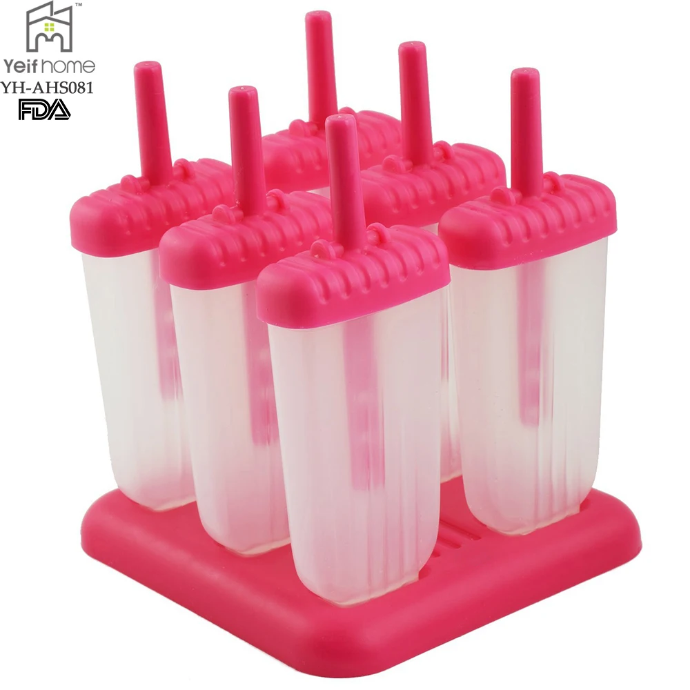 Food Grade Wholesale Ice Cream Mould popsicle mold set