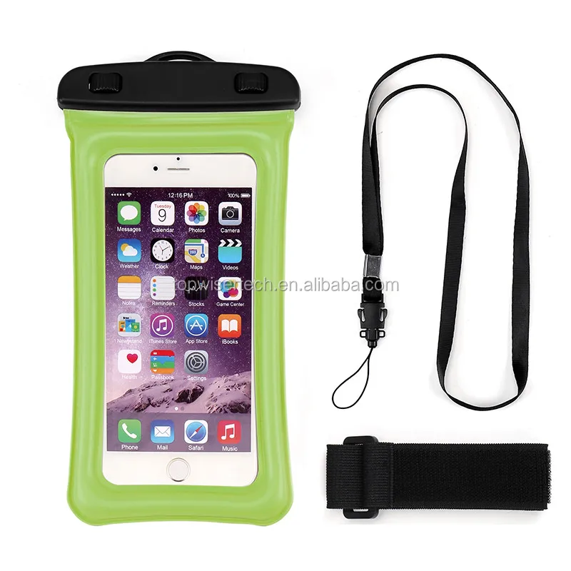 waterproof lanyard phone bag