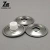 65mm metal tops have lining compound brake fluid cans components