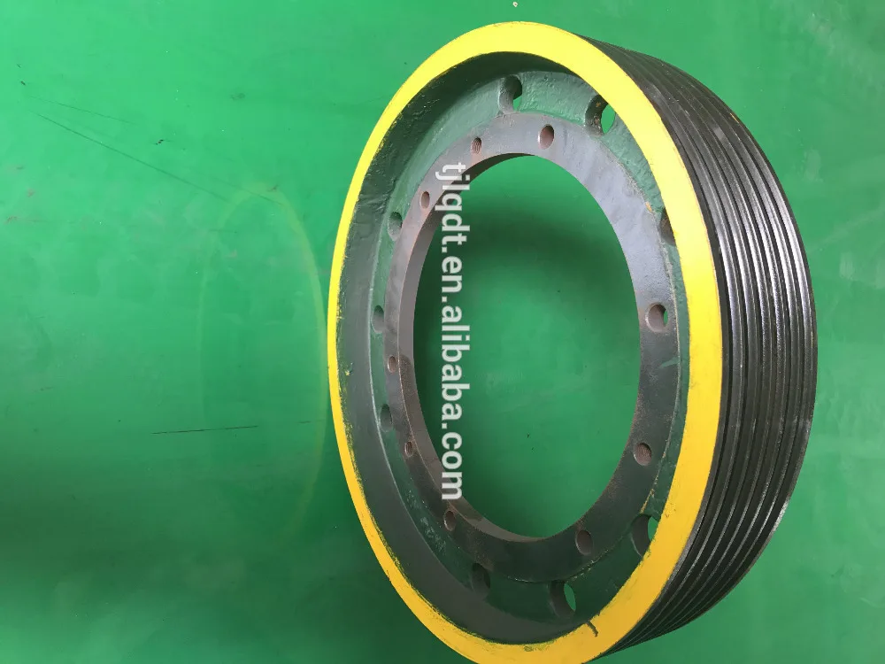 This quality and safety traction wheel,elevator wheel 650*6*13