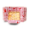 Automatic Baking Danish Butter Cookies in Tins
