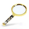 BIJIA multifunctional 2.5X optical glass lenses handheld magnifying glass