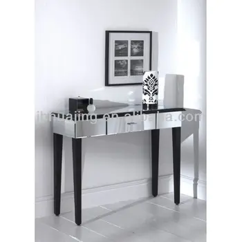 Mirrored Console Bevelled Mirrored Hallyway Table Dressing