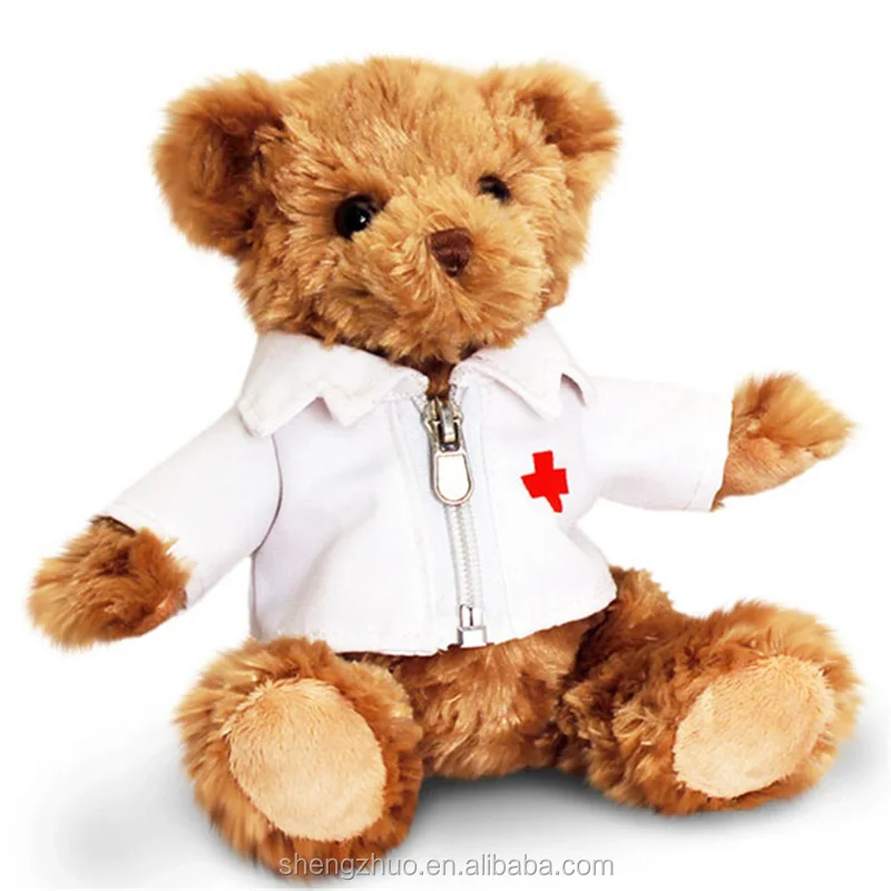 Custom Plush Doctor Teddy Bear For Kids's Education Buy Plush Doctor