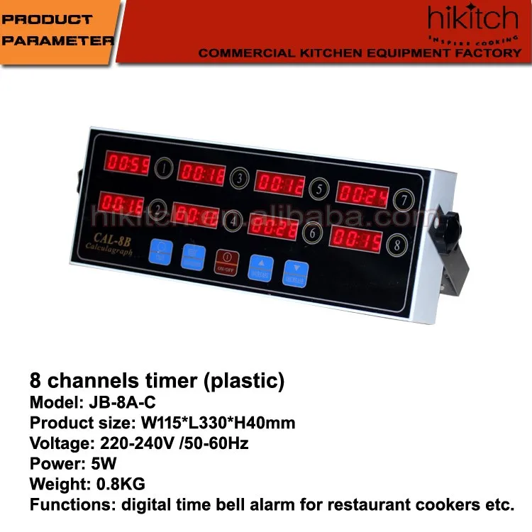 Restaurant Kitchen Timers fast food restaurant timers touch screen 8 channels digital Restaurant Kitchen Timers fast food restaurant timers touch screen 8 channels digital