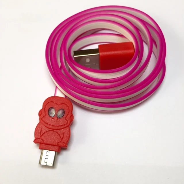 Copper Conductor And Yellow Pvc Insulation Charger 2.0mm Usb Charger