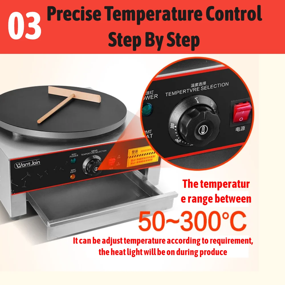 High Grade Cake Machine Electric Crepe Maker Machine For Sale