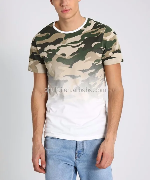 MENS CAMOUFLAGE CAMO DIGITAL T SHIRT IN 3 BLUE AND 1 WHITE COLORS 100/% COTTON