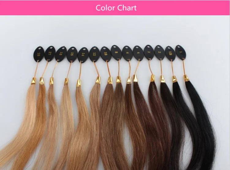 Sallys Hair Extensions Color Chart
