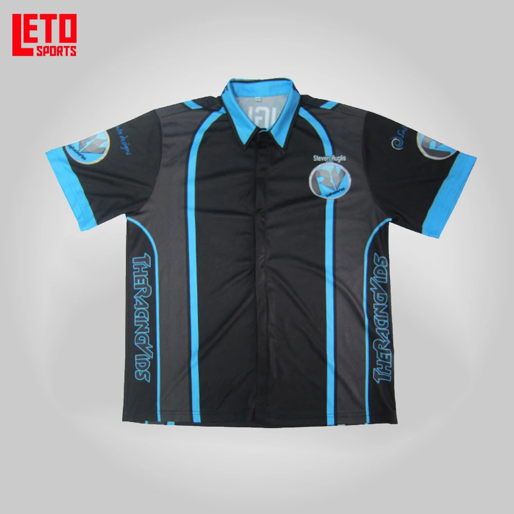 Sublimated Archery Shooter Shirt Sports Archery Polo Shirt For Club