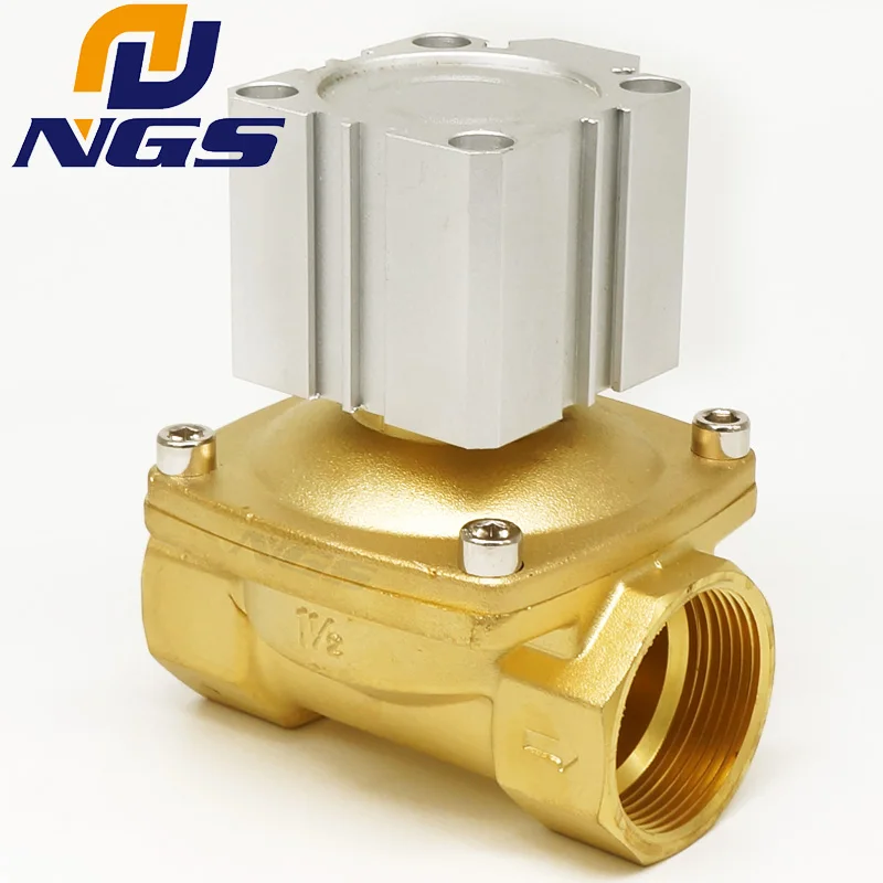 2q Brass Pneumatic Remote Air Control Valve 2q16015 2q20020 2q25025