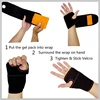 Health Care Used for ice wounds Conception wraps ice pack glove