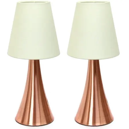 rose gold touch lamp