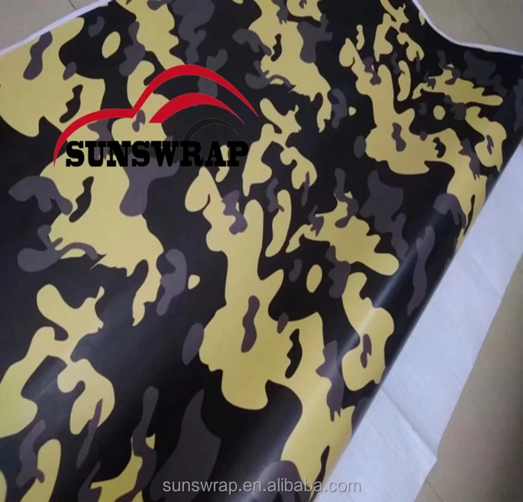 Urban Camo Vinyl Wrap Matte Camouflage Decal Graphics Air//Bubble Free UV+