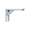 Adjustable angle metal folding shelf bracket black folding bracket