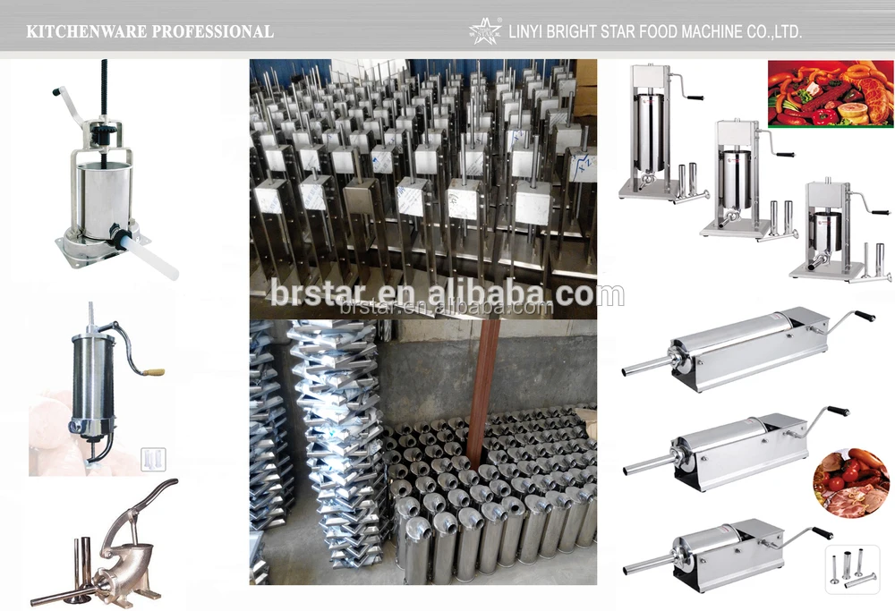 Mini Cast Iron Manual Sausage Stuffer For Home Use Buy Manual Sausage