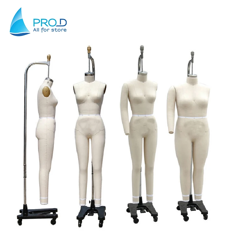 Ladies Quality Linen Mannequin Dress European Size Mannequin For