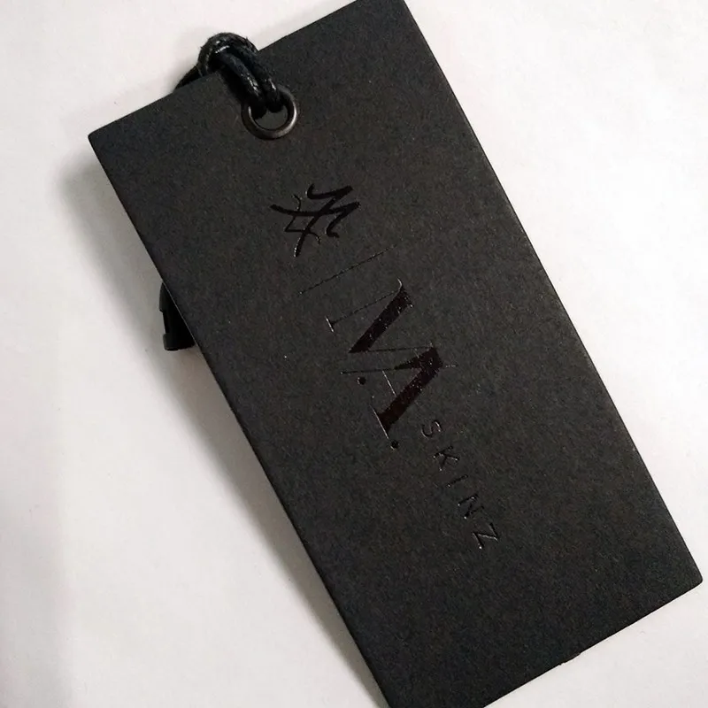 Custom Printing 400gsm Matte Coated Paper Clothing Hang Tag Buy Clothing Hang Tag,Paper Hang