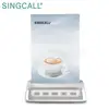 SINGCALL wireless paging system with 5 keys restaurant order device
