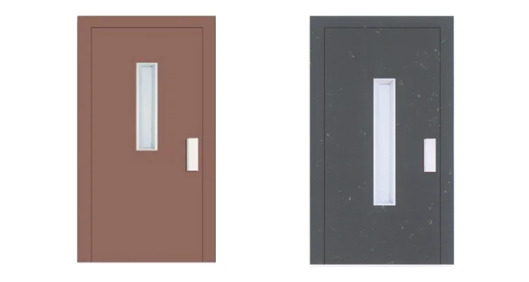 Company cheap elevator lift manual doors parts