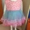 pink100%cotton baby girl tutu dress for kids summer petticoat Homemade baby girl bouquet tutu show puffy dress
