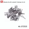 High quality convenient door locksmith tools try-out key set 072010