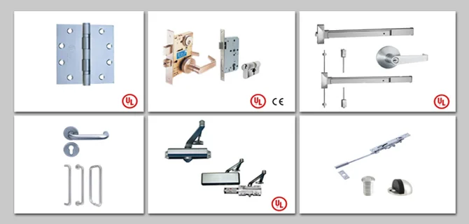 Diseño De Puerta Exterior De Madera De Cedro Con Dos Luces Laterales