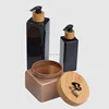 /product-detail/eco-friendly-fancy-square-large-size-shampoo-bottle-holder-conditioner-jar-with-bamboo-lids-wooden-pump-60550151475.html
