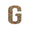 YALI Resin Rhinestone Beads Flatback Applique Patches
