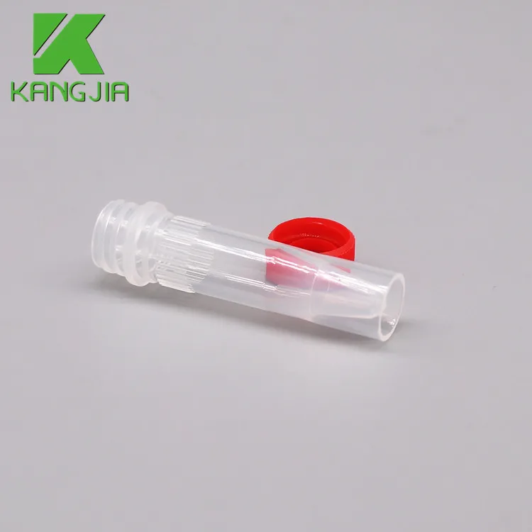 Laboratory 1ml Test Tubes Sterile Polypropylene Cryogenic Vials With